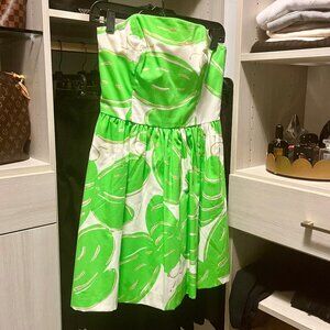 Lilly Pulitzer Strapless A Line Dress